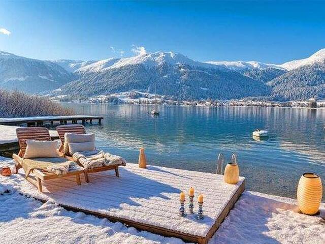 Immobilie in Ossiach - Neuer Seebungalow am Ossiacher See - beim Skiberg Gerlitzen - Bild 0