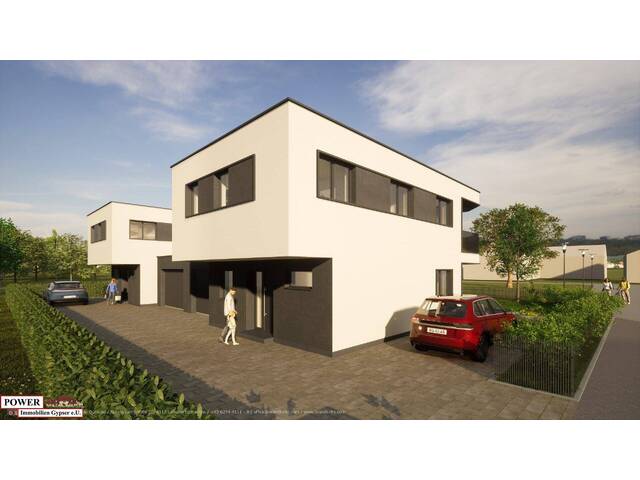 Immobilie in Lochen am See - Letzte Chance - Moderne Doppelhaushälfte in Lochen am See – Erstbezug mit Balkon und zwei Garagen! - Bild 0