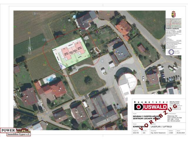 Immobilie in Lochen am See - Letzte Chance - Moderne Doppelhaushälfte in Lochen am See – Erstbezug mit Balkon und zwei Garagen! - Bild 3