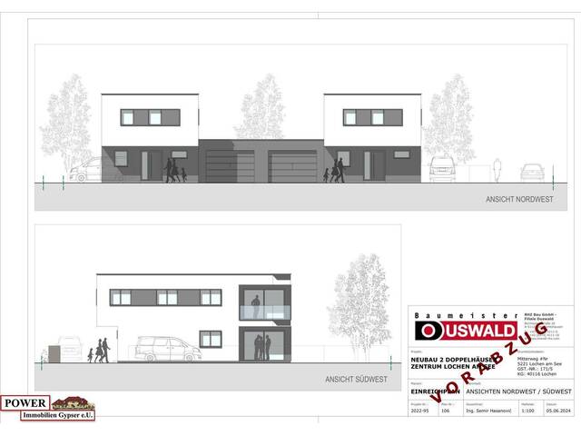 Immobilie in Lochen am See - Letzte Chance - Moderne Doppelhaushälfte in Lochen am See – Erstbezug mit Balkon und zwei Garagen! - Bild 4