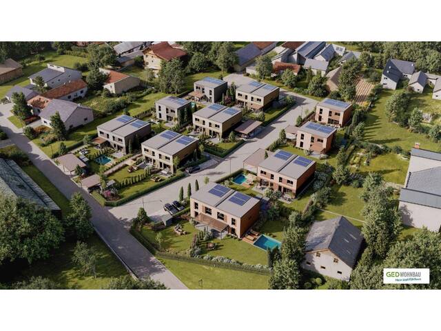 Immobilie in Großebersdorf - Modernes Einfamilienhaus in Großebersdorf: Neubau-Erstbezug in Holzmassivbauweise mit rd. 141 m² WNFL und Garten - Bild 4