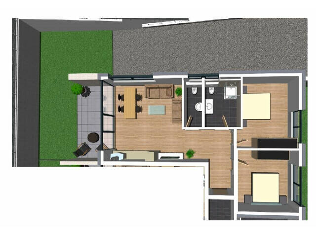 Immobilie in Steinach am Brenner - Top 07: 3- Zimmer Gartenwohnung in Steinach - Bild 3