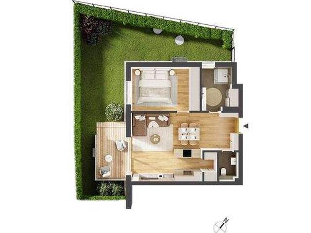 Immobilie in Jenbach - Hochwertige 2-Zimmer Neubau-Gartenwohnung IW04 - Bild 0