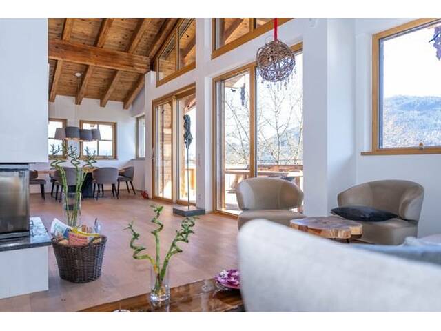 Immobilie in Leogang - ZWEITWOHNSITZ! Neuwertiges Ferienhaus mit Panoramablick in Sonnenlage von Leogang - Bild 3