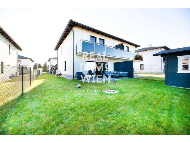 Immobilie in Wöllersdorf - #DOPPELHAUSHÄLFTE BEI WIENER NEUSTADT LAND!! ERSTBEZUG!! TRAUMHAUS WARTET AUF SIE!! 360°- 3D Besichtigung!!!# - Bild 0