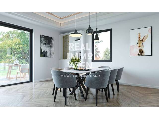 Immobilie in Wöllersdorf - #DOPPELHAUSHÄLFTE BEI WIENER NEUSTADT LAND!! ERSTBEZUG!! TRAUMHAUS WARTET AUF SIE!! 360°- 3D Besichtigung!!!# - Bild 1