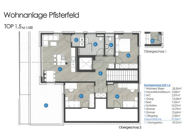 Immobilie in Fügen - Penthousewohnung Top 1.5 in Fügen - WA Pfisterfeld - Bild 0