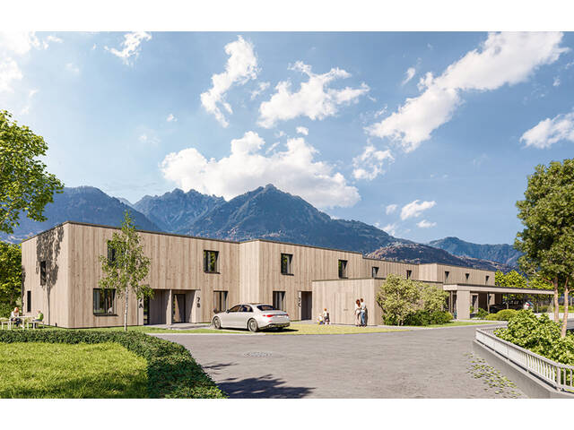 Immobilie in Schlins - Einmalige Gelegenheit: Neubau-Reihenhaus mit 4-Zimmern und Garten (Top A4) - Bild 3