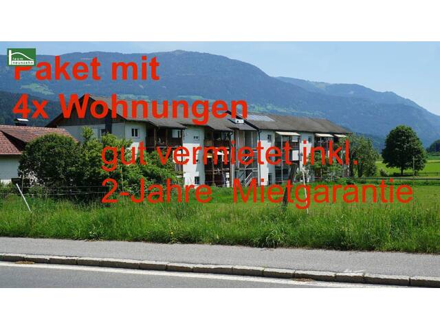 Immobilie in Paternion - Mietgarantie für 48 Monate mit 4% Rendite. Solide Anlage. 5x 2-Zimmer Wohnungen in Paternion zu verkaufen. - Bild 0