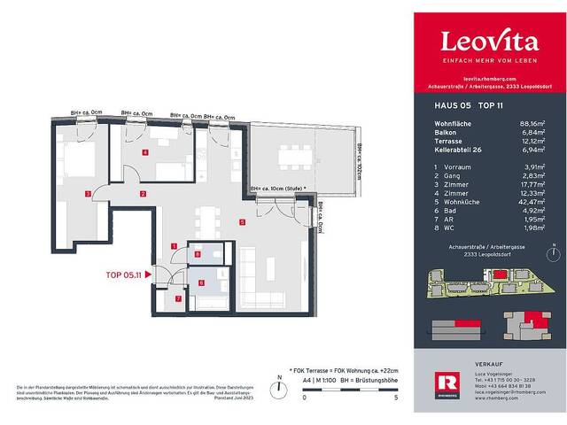 Immobilie in Leopoldsdorf - BEREITS VERMIETET - 3,54% RENDITE - LEOVITA – EINFACH MEHR AUS IHREM KAPITAL MACHEN - Bild 3