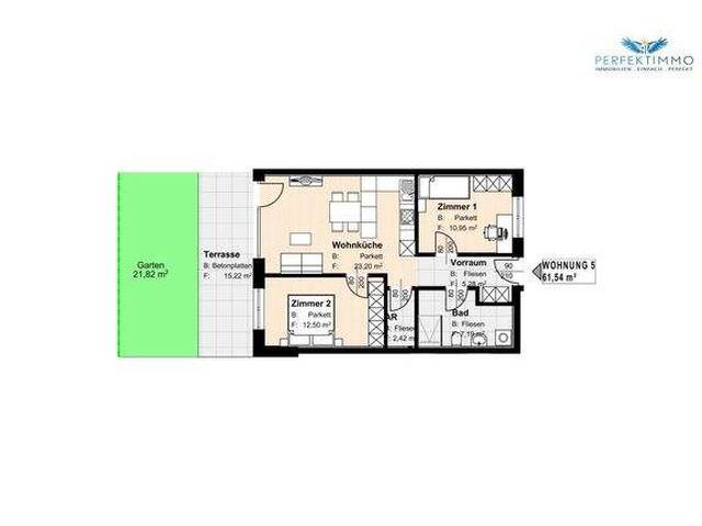 Immobilie in Haiming - Wohnen mit Aussicht auf die Geierwand - Neubauwohnung W 5 - Bild 3