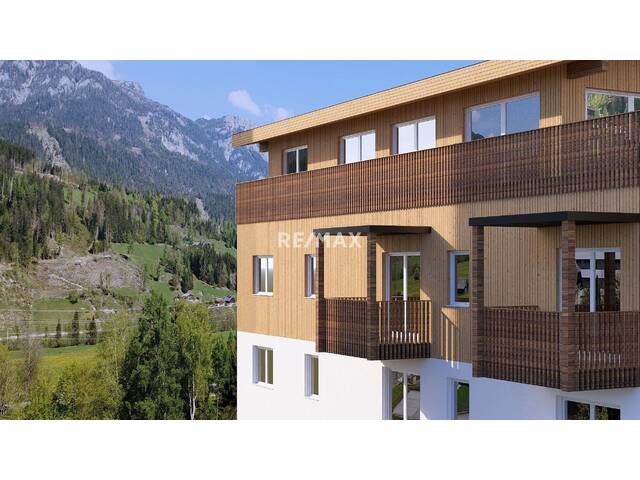 Immobilie in Haus - Wohnung mit großem Balkon in Haus im Ennstal! - Bild 0