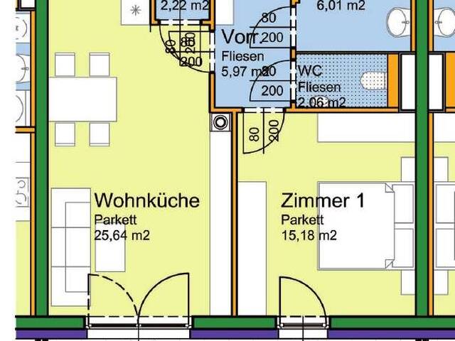 Immobilie in Wieselburg - Wieselburg. 57 m² GEFÖRDERTE Eigentumswohnung | 56,6 m² Garten. - Bild 1