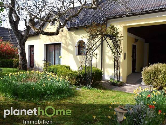 Immobilie in Rechnitz - Ebenerdiges Wohnhaus inklusive Einliegerwohnung und romantischem Bauerngarten! - Bild 1