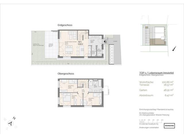 Immobilie in Lengau - Moderne Reihenhäuser in Lengau - Bild 2