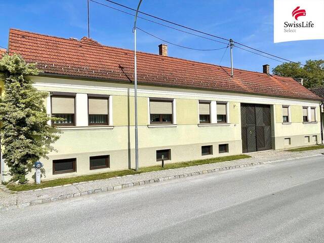Immobilie in Obersulz - Gepflegtes Einfamilienhaus 4 Zimmer | Nebengebäude 2 Zimmer | Großer Garten | Schuppen und Werkstatt - Bild 0