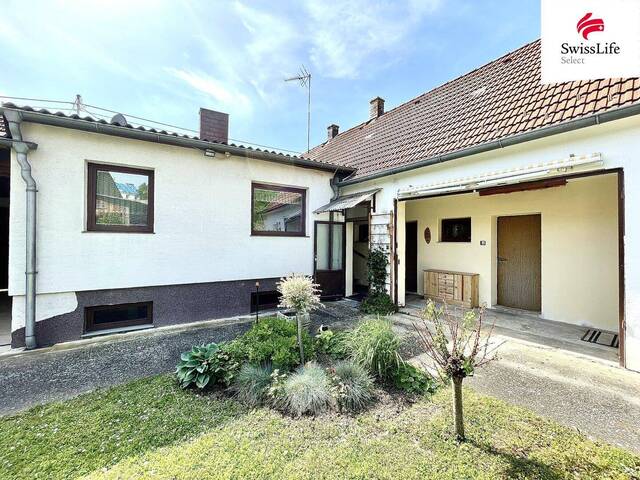 Immobilie in Obersulz - Gepflegtes Einfamilienhaus 4 Zimmer | Nebengebäude 2 Zimmer | Großer Garten | Schuppen und Werkstatt - Bild 1