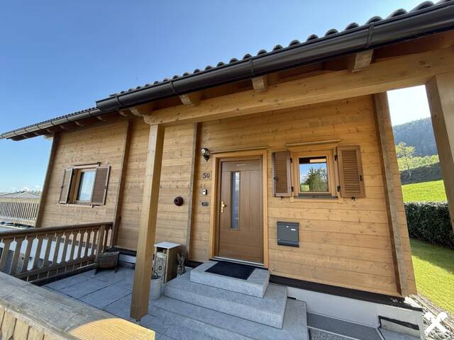 Immobilie in St. Veit an der Glan - Charmantes Holzhaus in herrlicher Aussichtslage - Bild 1