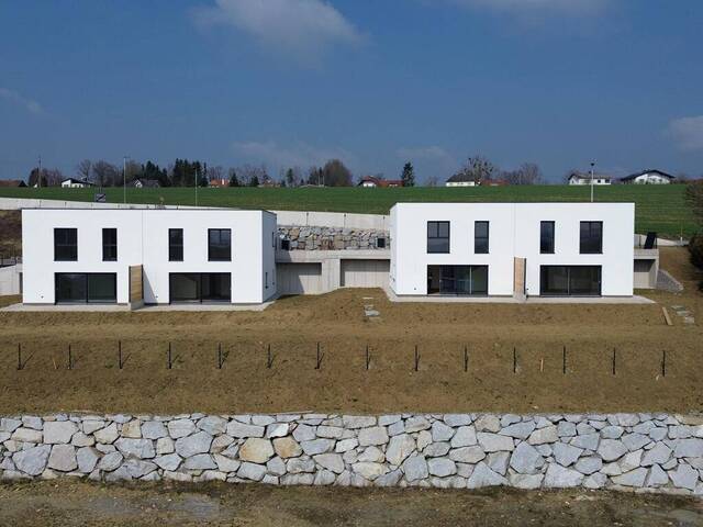 Immobilie in Kremsmünster - Schlüsselfertig - Neubau-Doppelhaushälfte mit Panorama-Blick – Kremsmünster! - Bild 1