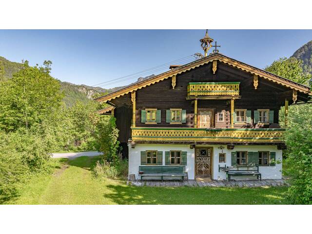 Immobilie in Erpfendorf - Historisches Bauernhaus in Grün-Ruhelage - Bild 3