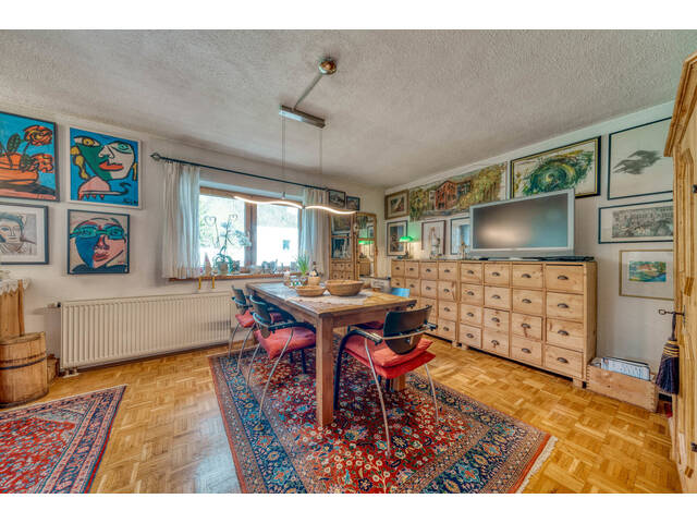 Immobilie in Scharnitz - Tirolerhaus mit großem Garten, Pool und Baugrund - attraktive Lage in Scharnitz-Gießenbach - Bild 0