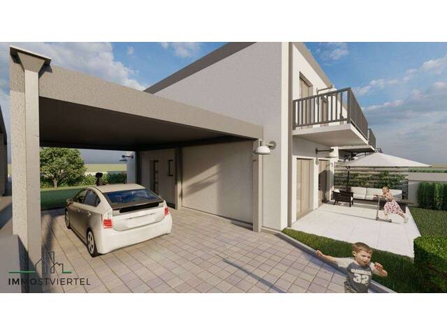 Immobilie in Neumarkt an der Ybbs - Neue Doppelhaushälfte mit Carport nur noch 2 verfügbar!! - Bild 3