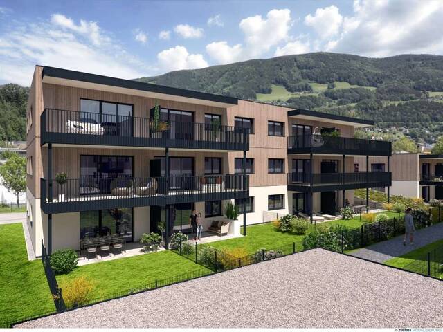 Immobilie in St. Lorenz - Neues Lebensgefühl in St. Lorenz am Mondsee: Erdgeschosswohnung mit Garten - Bild 0