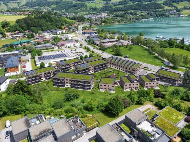 Immobilie in St. Lorenz - Neues Lebensgefühl in St. Lorenz am Mondsee: Erdgeschosswohnung mit Garten - Bild 1
