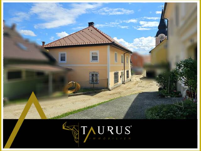 Immobilie in Griffen - Saniertes Stadthaus mit lauschigem Innenhof, viel Lagerplatz, gute Infrastruktur - Bild 0