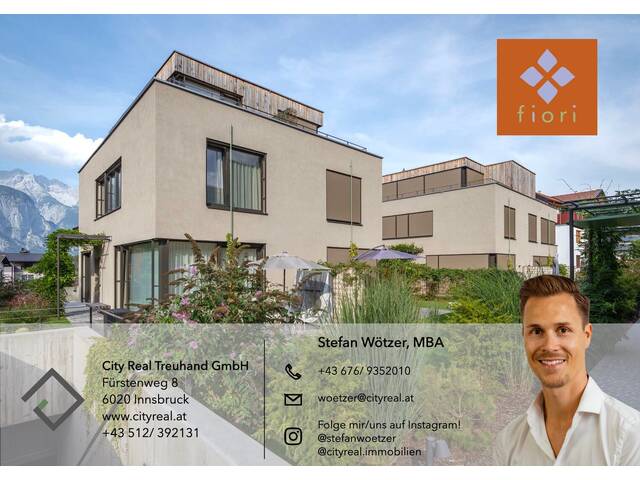 Immobilie in Axams - Wohnen über dem Inntal – Moderne Haushälfte mit Gartenblick - Bild 0