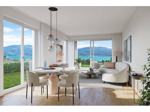 Immobilie in Pörtschach - Gartenwohnung mit Poolanlage am Wörthersee - SEEPANORAMA Pörtschach - Bild 0