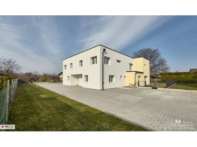 Immobilie in Markgrafneusiedl - NEU! . Erstbezug . Ziegelmassiv . 5 Zimmer . Garten + Terrasse . Top-Lage - Bild 0