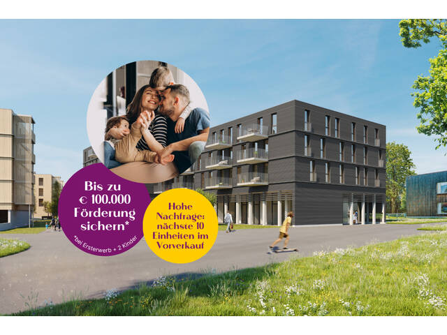 Immobilie in Hard - Mehr Raum für mehr Leben - 5-Zimmerwohnung im Wohnquartierspark Bommen - Bild 0