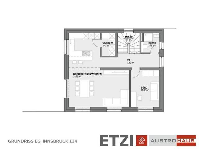 Immobilie in Maierhof - Traumhaus mit Grundstück in EBERSCHWANG ab € 454.940,- - Bild 4