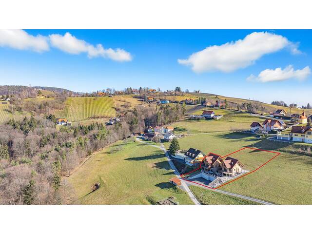 Immobilie in Gleinstätten - Blockhaus-Chalet A mit traumhaftem Ausblick in idyllischer Ruhelage - Bild 3