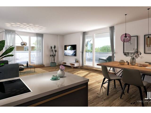 Immobilie in Feldkirchen bei Graz - Exklusives Neubauprojekt im grünen Süden von Graz. TOP B06 - 3-Zimmer-Wohnung mit großzügigem Balkon - Bild 4