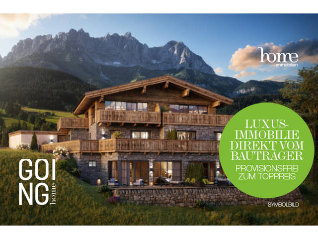 Immobilie in Going am Wilden Kaiser - Luxuriös ausgestattete Chalets in Going (neben dem Stanglwirt) | PROVISIONSFREI | Direkt vom Bauträger - Bild 0