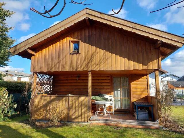 Immobilie in Munderfing - Ruhiges Wochenendhaus/Gartenhaus mit Baugrund - Bild 1