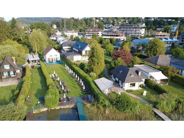 Immobilie in Krumpendorf - Exklusive Eigentumswohnung am See mit Privatstrand - Bild 0