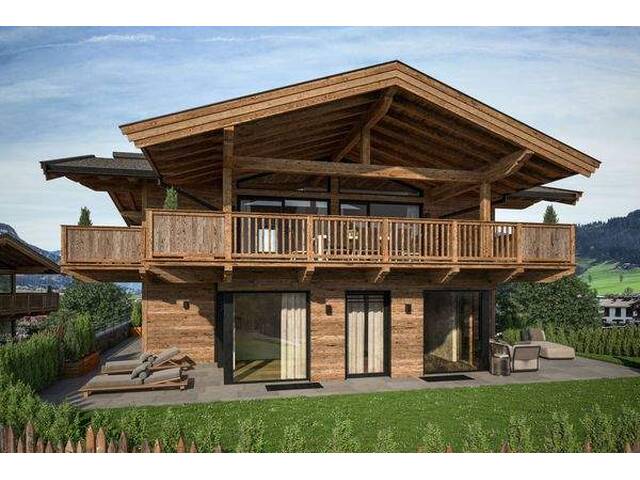 Immobilie in Oberndorf in Tirol - Luxuriöses Neubau-Chalet in Toplage von Oberndorf - Bild 0