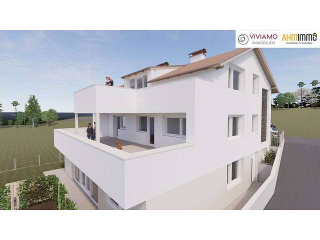 Immobilie in Wallern an der Trattnach - TOP 3 - Erstbezug: geräumige Terrassenwohnung mit Grünblick in Wallern an der Trattnach (Breitwiesen)! - Bild 2