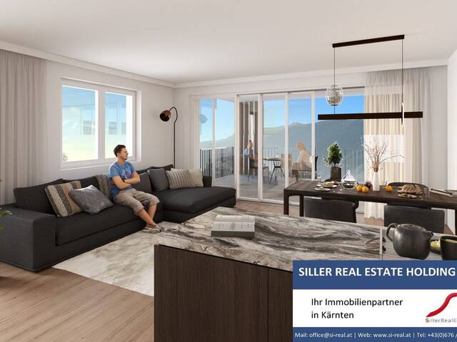 Immobilie in Lendorf - Luxus.Atempause: 3-Zimmer-Penthouse mit Sonnenbalkon - Bild 1