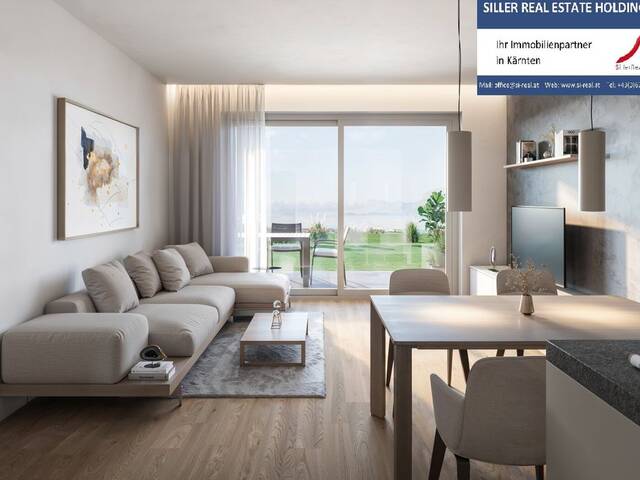 Immobilie in Lendorf - Lichtdurchflutete 2-Zimmer Wohnung mit Bergblick - Bild 1