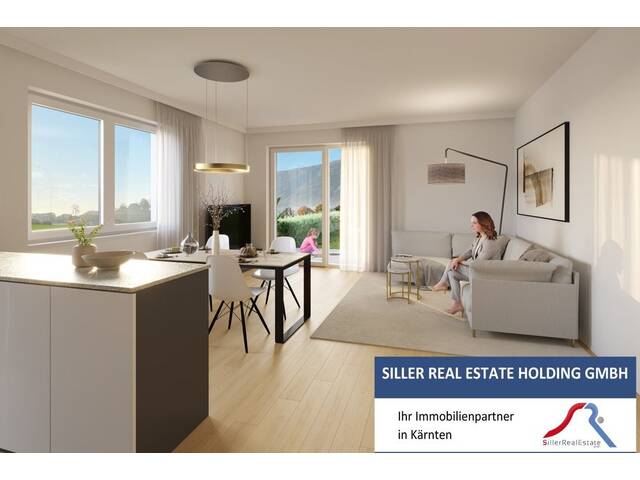 Immobilie in Lendorf - Wohnen im Grünen: Familien Erdgeschosswohnung mit privatem Garten & Terrasse - Bild 3