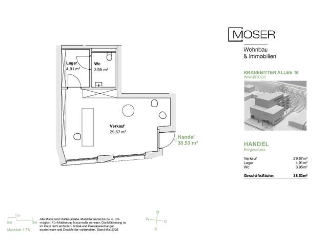 Immobilie in Innsbruck - K16 Bürofläche - Bild 3