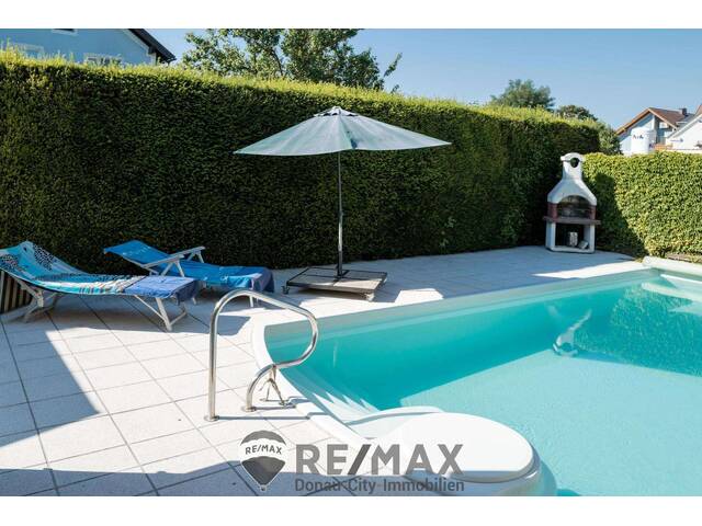 Immobilie in Langenlebarn-Oberaigen - Stilvolles Wohnen mit Pool - ohne Garten, aber mit WOW Effekt! - Bild 3