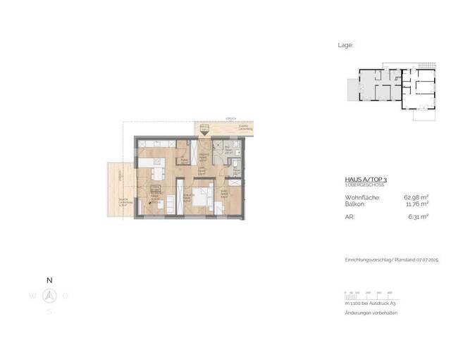 Immobilie in Regau - Charmante 3-Zimmer-Wohnung mit Balkon in 4845 Hinterbuch - Ihr neues Zuhause! - Bild 3