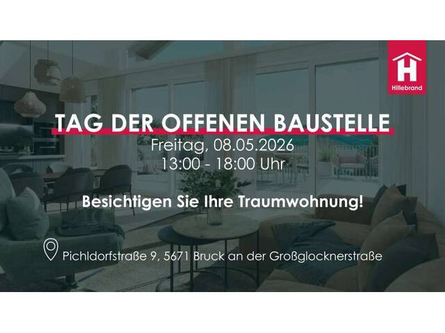 Immobilie in Bruck an der Großglocknerstraße - PICHLGUT: 3-Zimmer-Wohnung im 1. OG, TOP 05 - Bild 0