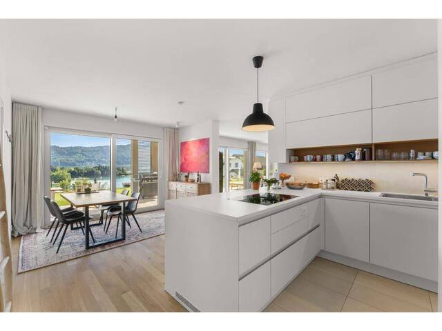 Immobilie in Pörtschach - Neuwertige Gartenwohnung mit faszinierendem Seeblick - Bild 4