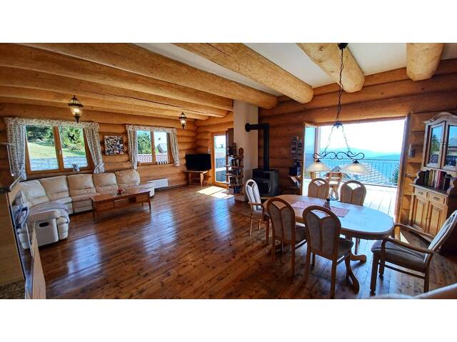 Immobilie in Hochrindl - Hochrindl Blockhaus in Bestlage mit Traumblick incl. Ferienwohnung - Bild 0